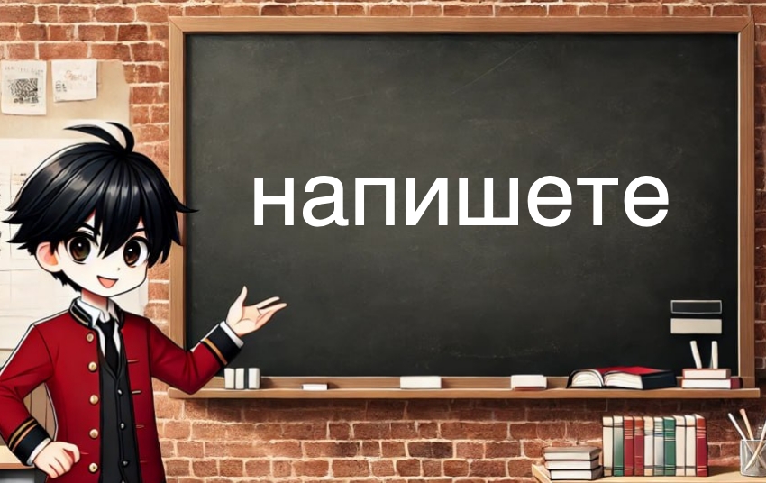 Напишете